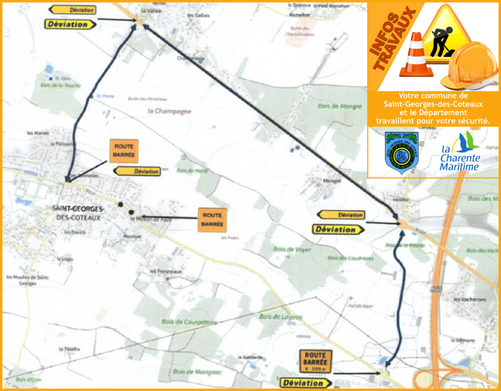 Plan de déviation