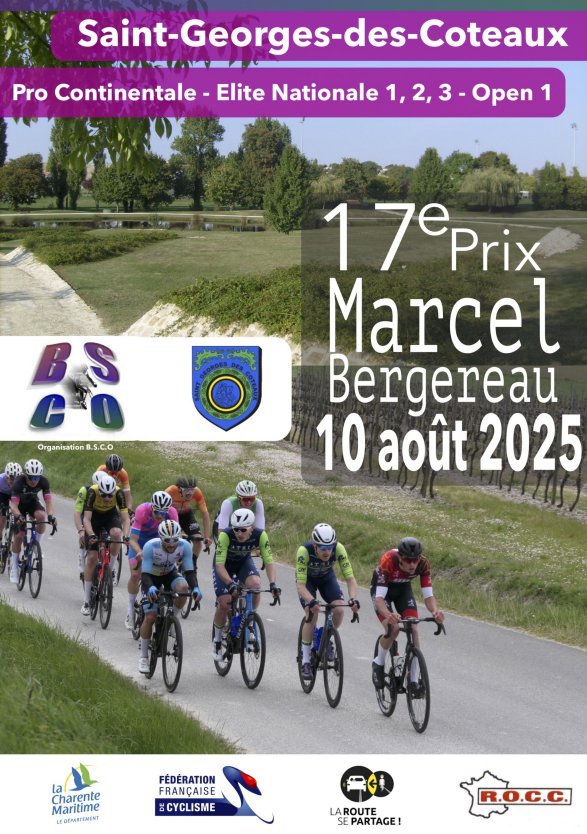 Course cycliste 2025 Marcel Bergereau
