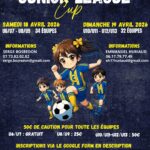 affiche tournoi foot