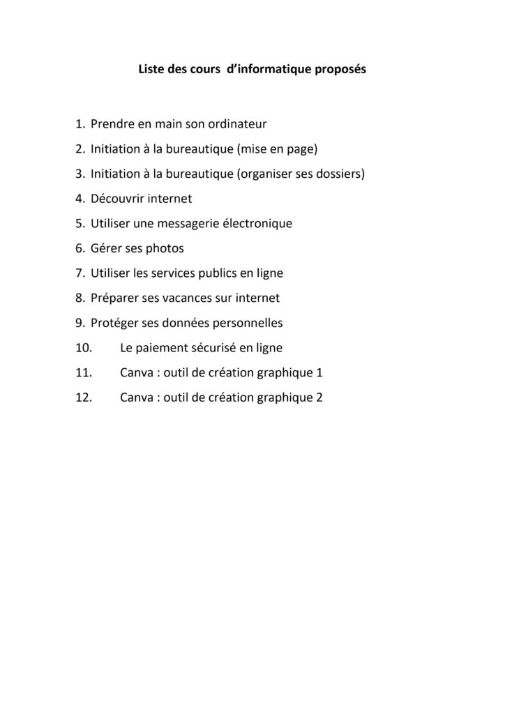 ateliers informatique médiathèque saint-georges-des-coteaux