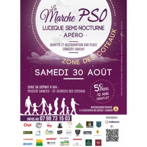 Marche ludique semi nocturne